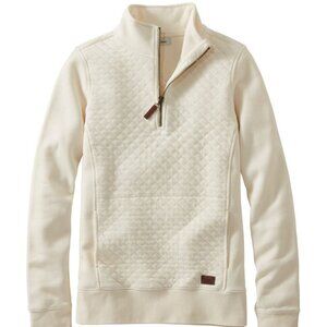 L.L. BEAN Women’s Quilted Quarter-Zip Pullover
